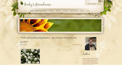 Desktop Screenshot of beckysgreenhouse.com